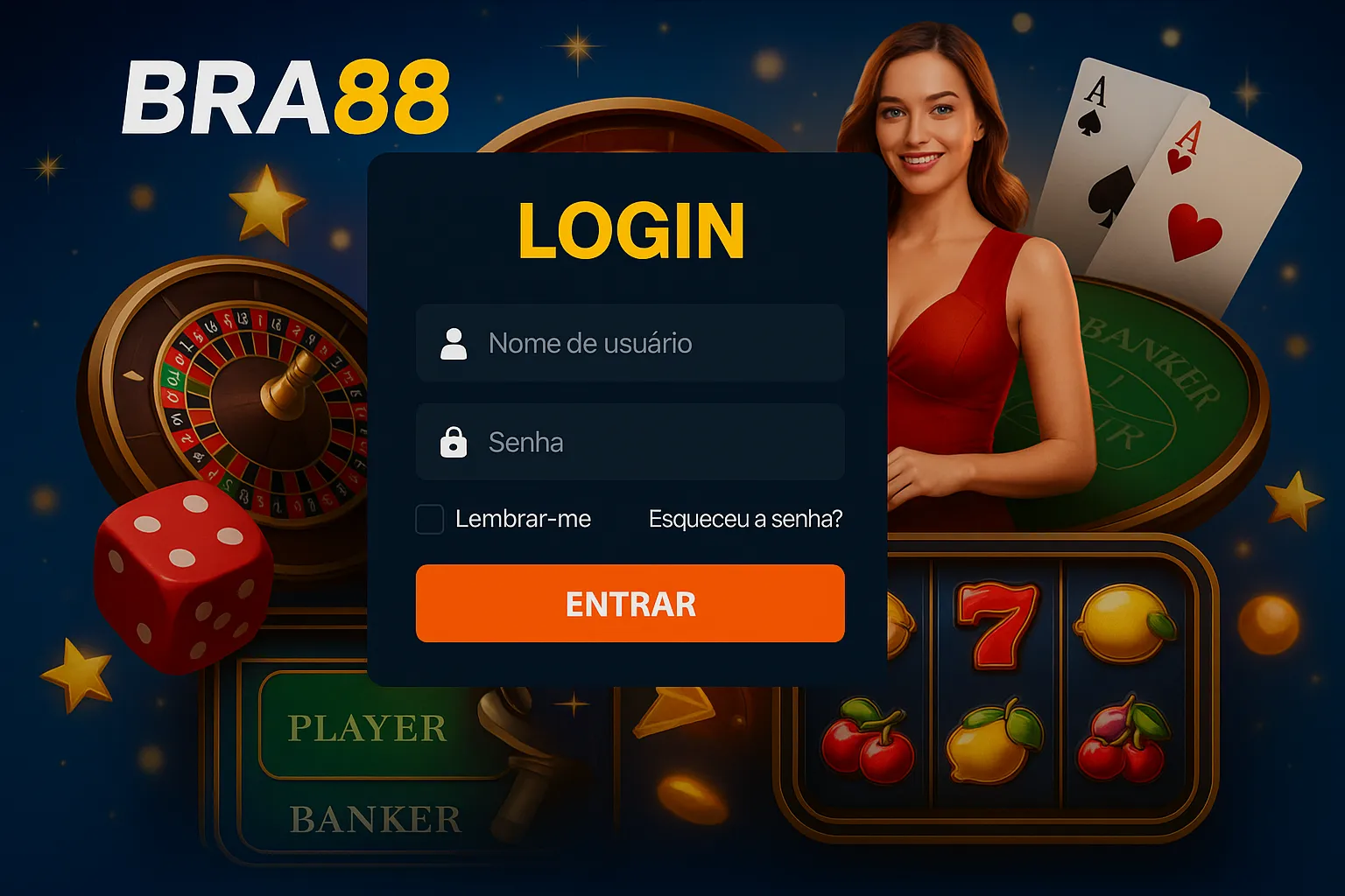 Não Perca tempo, o rRgistro na site BRA88