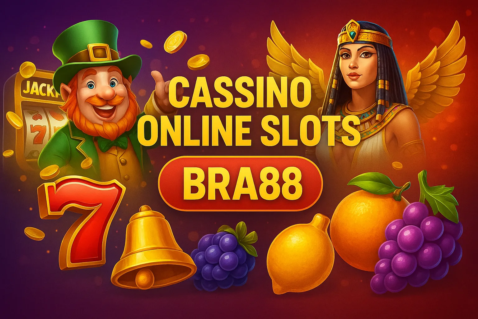 Explore o mundo das slot machines no BRA88 Casino